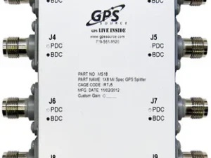 GPS Source 1x8 Military Qualified Splitter (MS18)