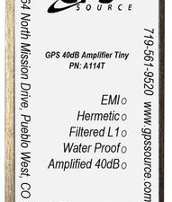 GPS Source In-line 40dB Tiny Amplifier (A114T)